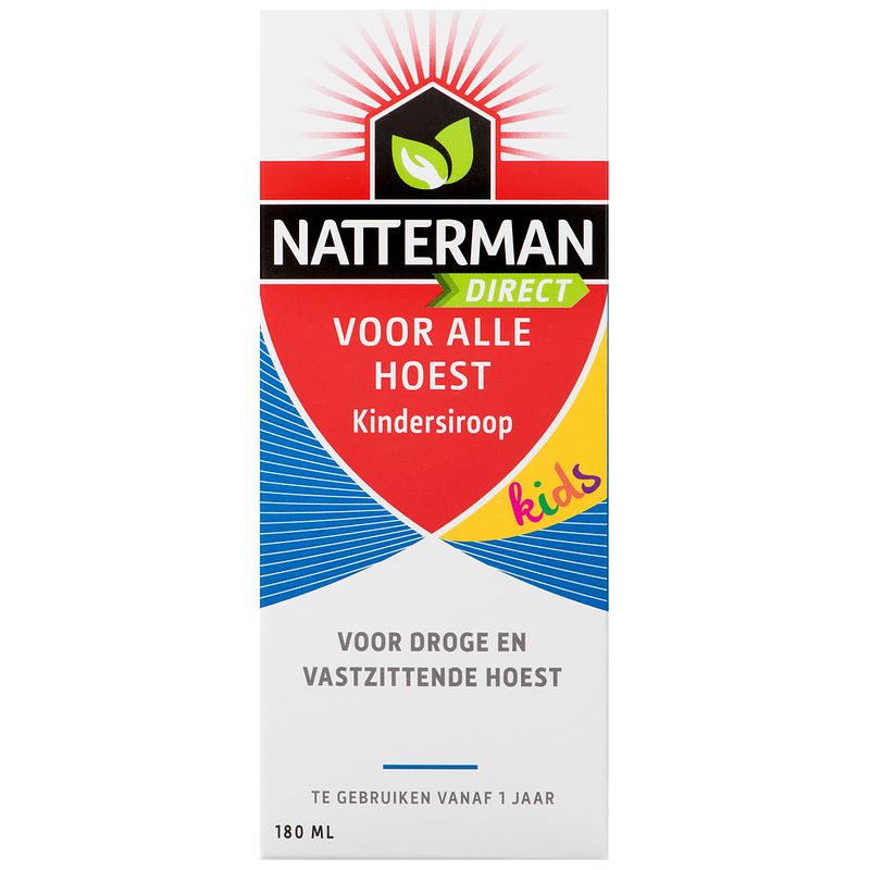 Foto van Natterman voor alle hoest kindersiroop, 180ml bij jumbo