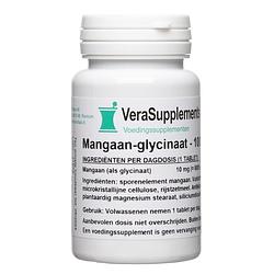 Foto van Verasupplements mangaan glycinaat tabletten