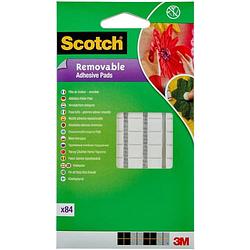 Foto van 3m 301008c36 zelfklevende pads scotch transparant (l x b) 10 mm x 8 mm 84 stuk(s)