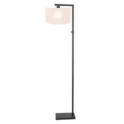 Foto van Steinhauer stang vloerlamp wit metaal 160 cm hoog