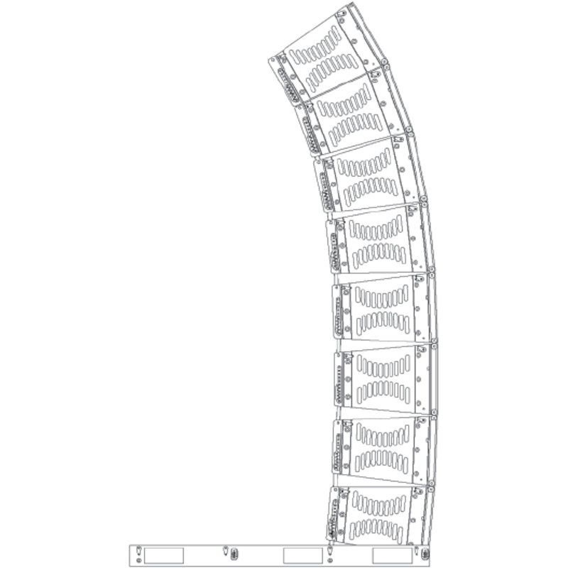 Foto van Electro-voice xgs-4 ground-stack kit voor xlvc luidsprekers