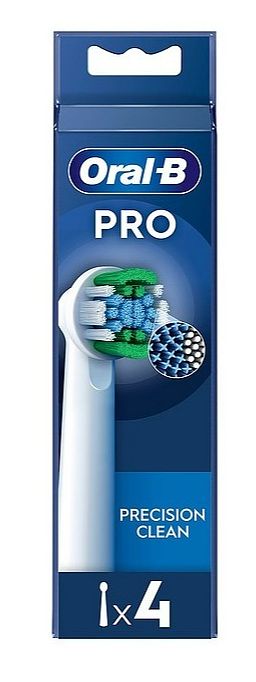 Foto van Oralb pro precision clean opzetborstels, 4 stuks bij jumbo