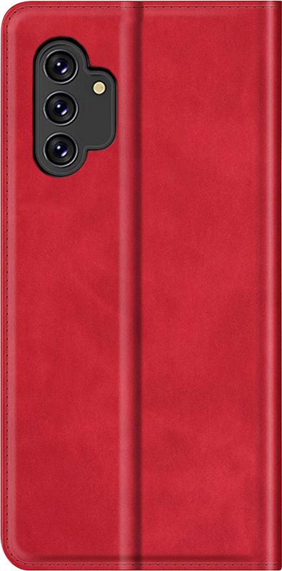 Foto van Just in case wallet magnetic samsung galaxy a13 book case rood