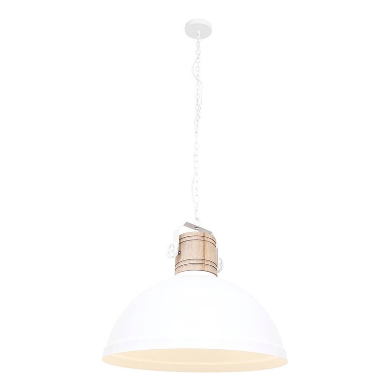 Foto van Mexlite hanglamp mexlite gearwood 3000w wit