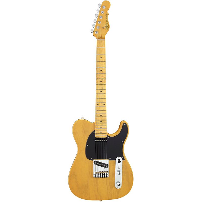 Foto van G&l tribute asat classic elektrische gitaar butterscotch blonde