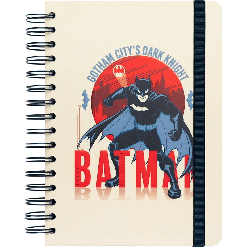 Foto van Dc comics bullet journal batman a5 ringband beige/zwart