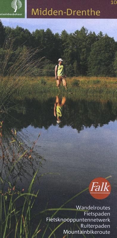 Foto van Falk staatsbosbeheer wandelkaart 10. midden-drenthe - pakket (9789028703834)