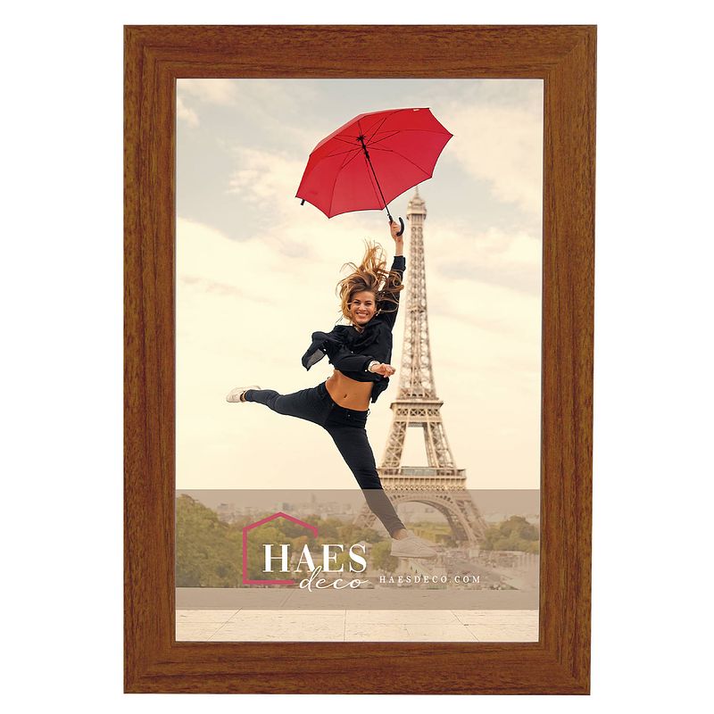 Foto van Haes deco - houten fotolijst paris rustiek bruin 20x30 -sp001208