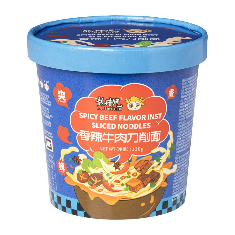 Foto van Spicy beef noodles - 130 g