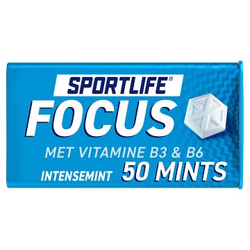 Foto van Sportlife boost mints focus intensemint suikervrij 35g bij jumbo