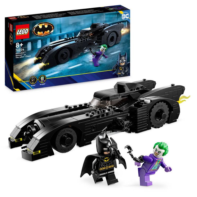 Foto van Lego dc batmobile: batman vs. the joker achtervolging 76224