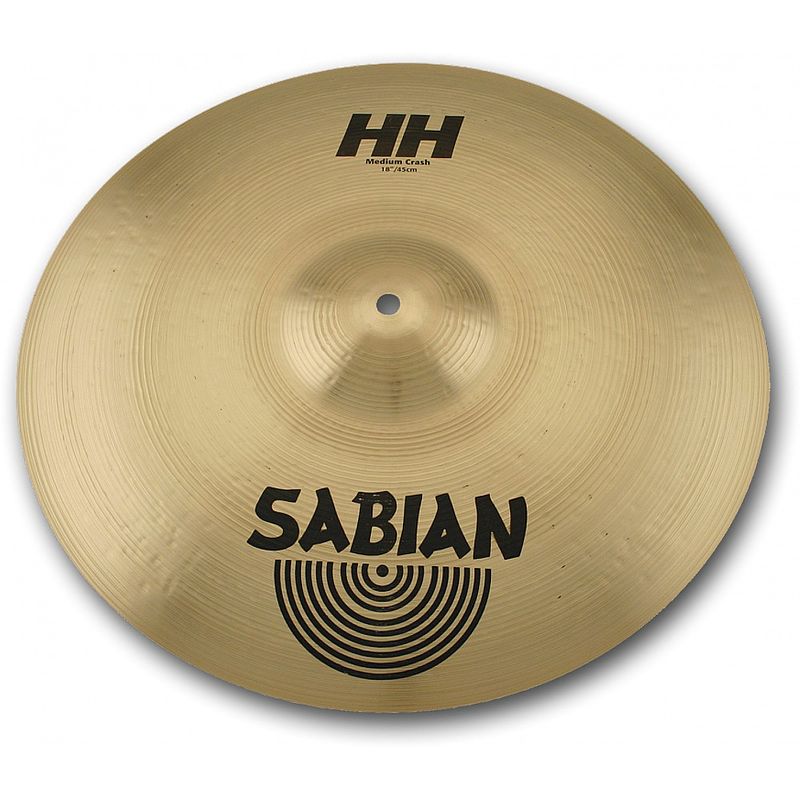 Foto van Sabian hh 18 inch medium crash bekken