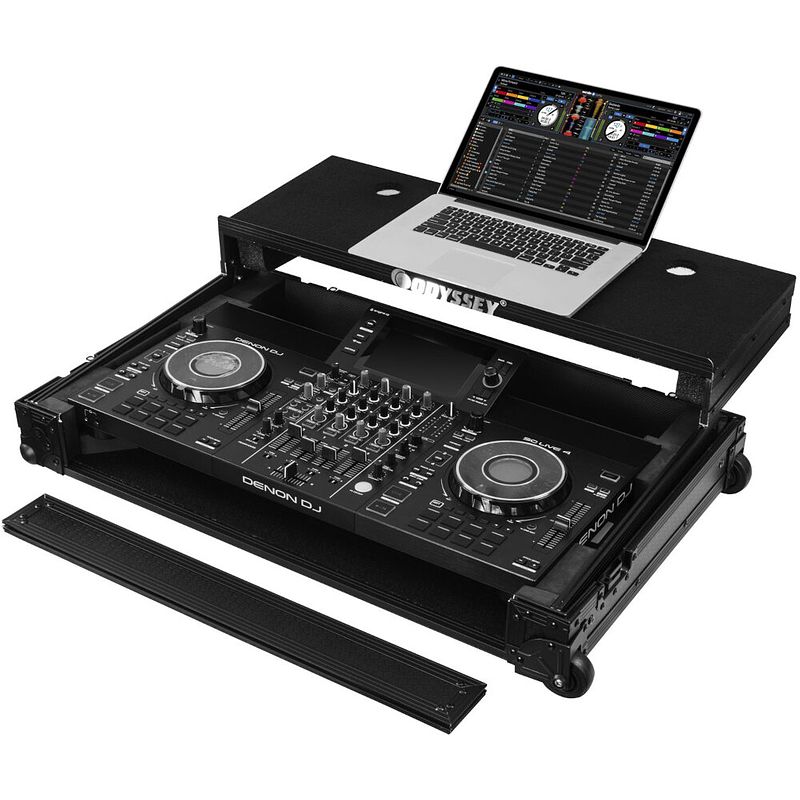 Foto van Odyssey 810sc4m i-board glide style flightcase voor denon dj sc live 4