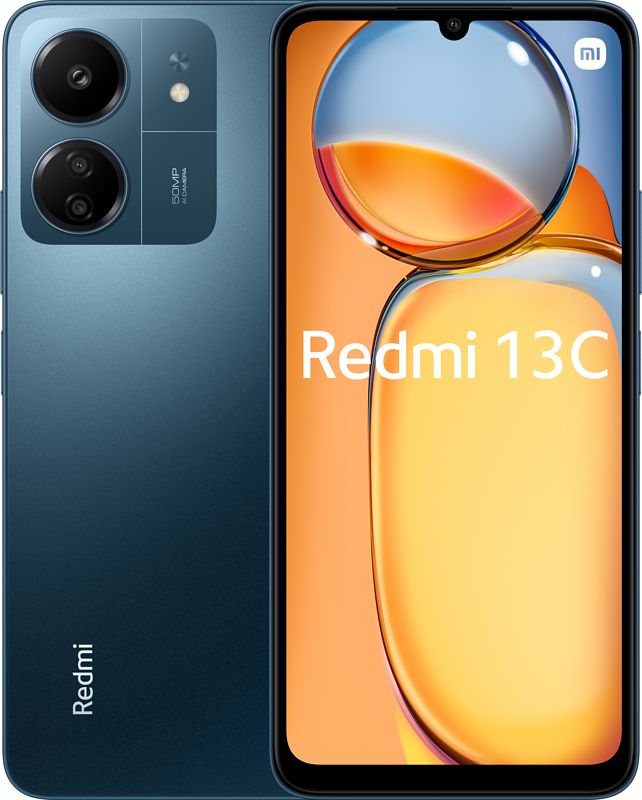 Foto van Redmi 13c 128gb blauw 4g