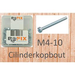 Foto van Bofix cilinderkopbout m4x10 verzinkt (50st)