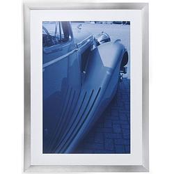 Foto van Henzo fotolijst - luzern - fotomaat 50x70 cm - zilver