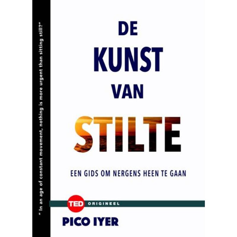 Foto van De kunst van stilte - ted-boeken