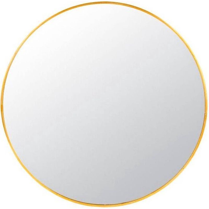 Foto van Housevitamin - spiegel - rond - goud -ø40 cm