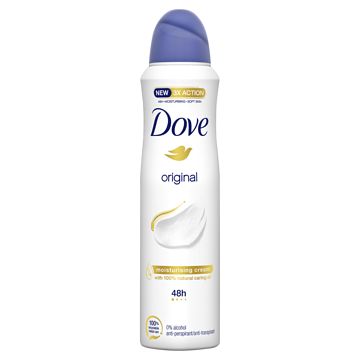 Foto van Dove antitranspirant deodorant spray original 150ml bij jumbo