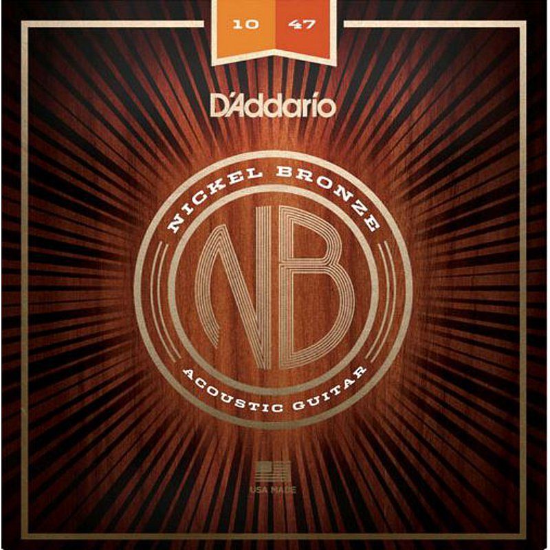 Foto van D'saddario nickel bronze extra light akoestische gitaarsnaren