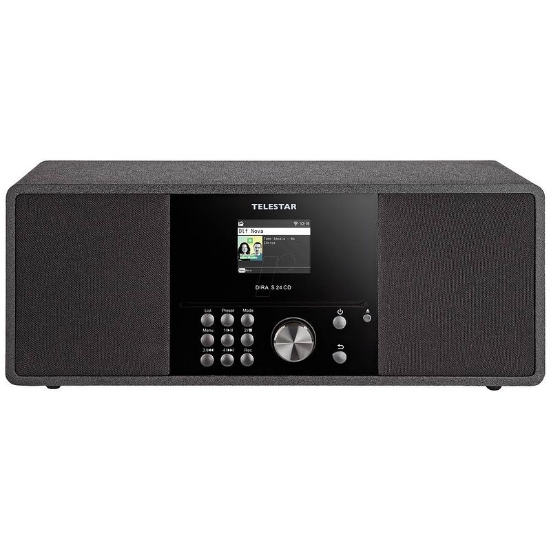 Foto van Telestar dira s 24 cd radio/cd-speler dab+, vhf (fm) dab+, fm, cd, usb zwart