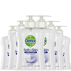 Foto van Dettol handzeep - gevoelige huid - 250ml x6