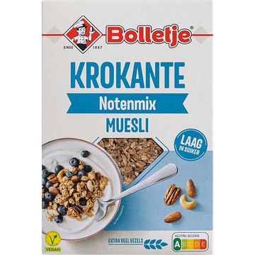 Foto van Bolletje krokante notenmix muesli 375g bij jumbo