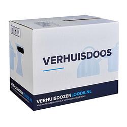 Foto van Verhuisdozen - 5 stuks - 57 liter - autolock verhuisdoos - zelfsluitend - geen tape nodig - 40kg laadvermogen