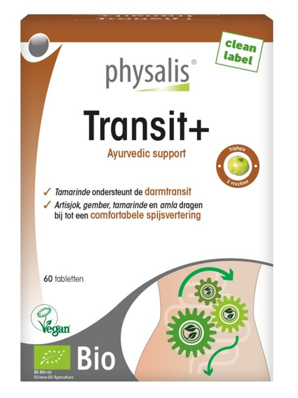 Foto van Physalis transit+ biologische tabletten