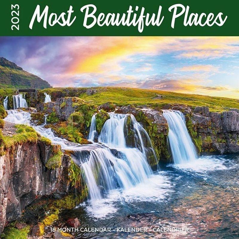 Foto van Most beautiful places kalender 2023