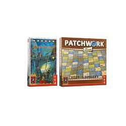 Foto van Spellenbundel - bordspel - 2 stuks - machiavelli & patchwork