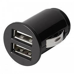 Foto van Proplus autolader usb dubbel 12/24 volt 3,1 ampère zwart