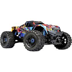 Foto van Traxxas maxx blauw brushless 1:10 rc auto elektro monstertruck 4wd 2,4 ghz