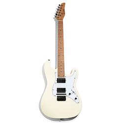 Foto van Zivix jamstik standard midi guitar vintage cream elektrische gitaar met gigbag