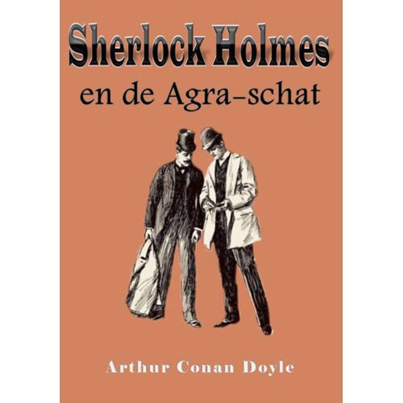 Foto van Sherlock holmes en de agra-schat