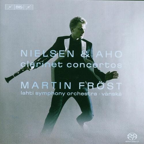 Foto van Nielsen & aho: clarinet concertos - cd (7318599914633)