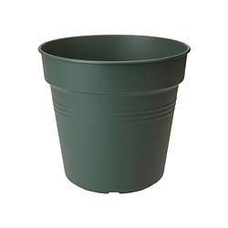 Foto van 3 stuks bloempot green basics kweekpot 40cm blad groen elho