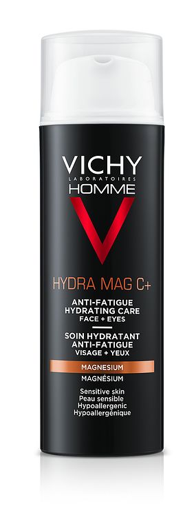 Foto van Vichy homme hydra mag c+ dagcrème - voor een gedehydrateerde huid