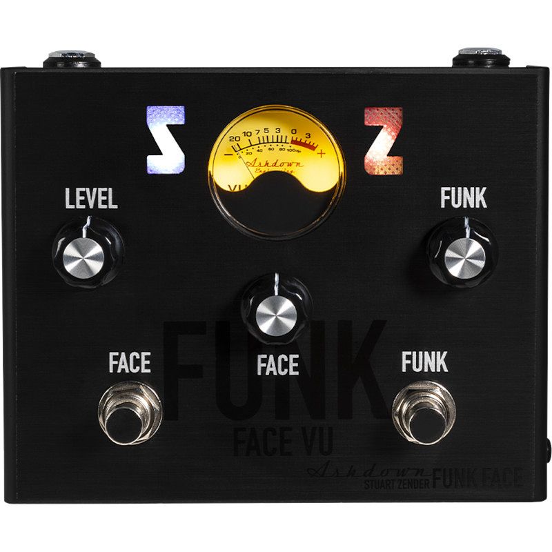 Foto van Ashdown sz-funk-face-vu twin dynamic filter basgitaar effectpedaal