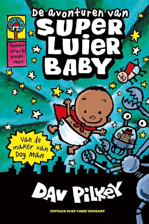 Foto van De avonturen van super luier baby - dav pilkey - hardcover (9789464530513)