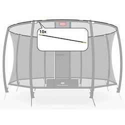 Foto van Berg trampoline veiligheidsnet - safety net deluxe - hoepelset - 330 cm