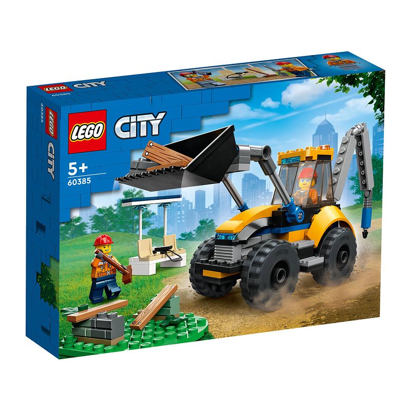 Foto van Lego city great vehicles graafmachine 60385
