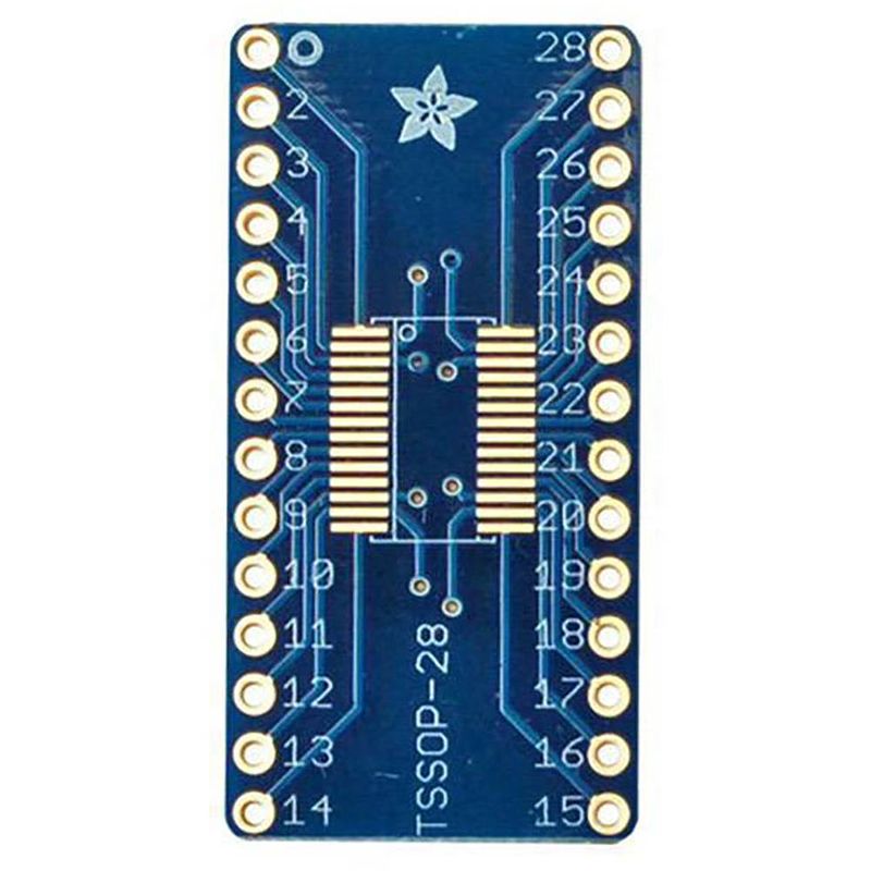 Foto van Adafruit 1208 breadboard (soldeerbaar) printplaat (leeg) 3 stuk(s)