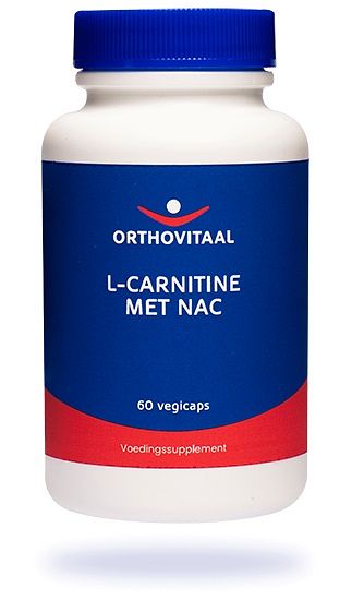 Foto van Orthovitaal l-carnitine met nac capsules