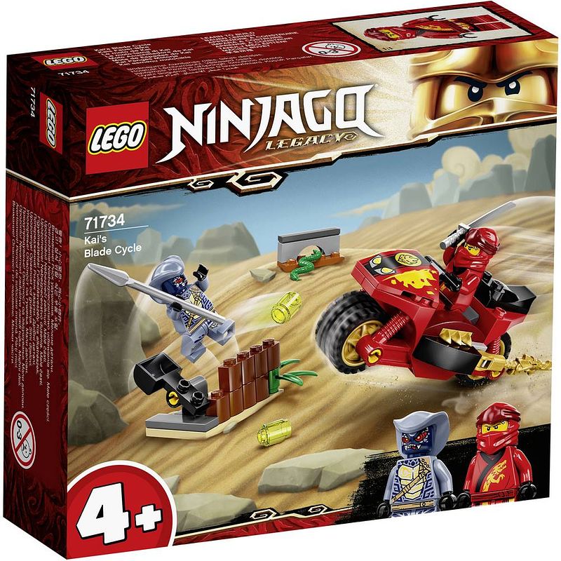 Foto van Lego® ninjago 71734 kais vuurfiets