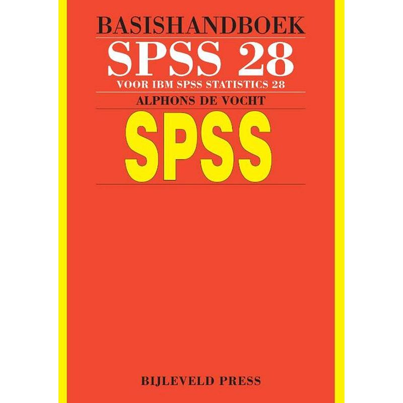 Foto van Basishandboek spss 28