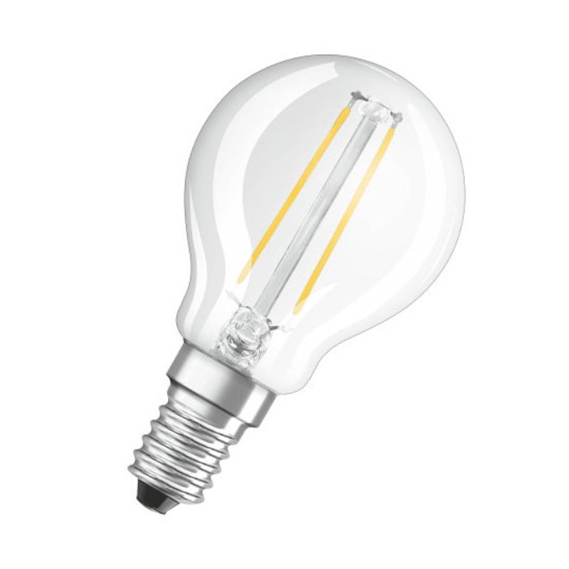 Foto van Osram led filament kogellamp e14 2.1-25w 2700k 250lm