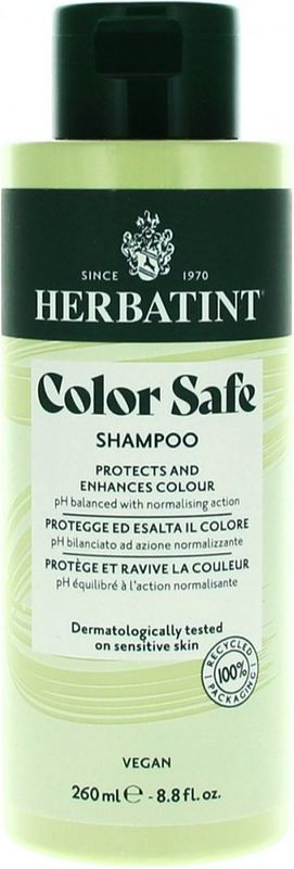 Foto van Herbatint color safe herstellende & versterkende shampoo