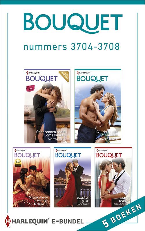 Foto van Bouquet e-bundel nummers 3704-3708 (5-in-1) - cathy williams - ebook (9789402516777)