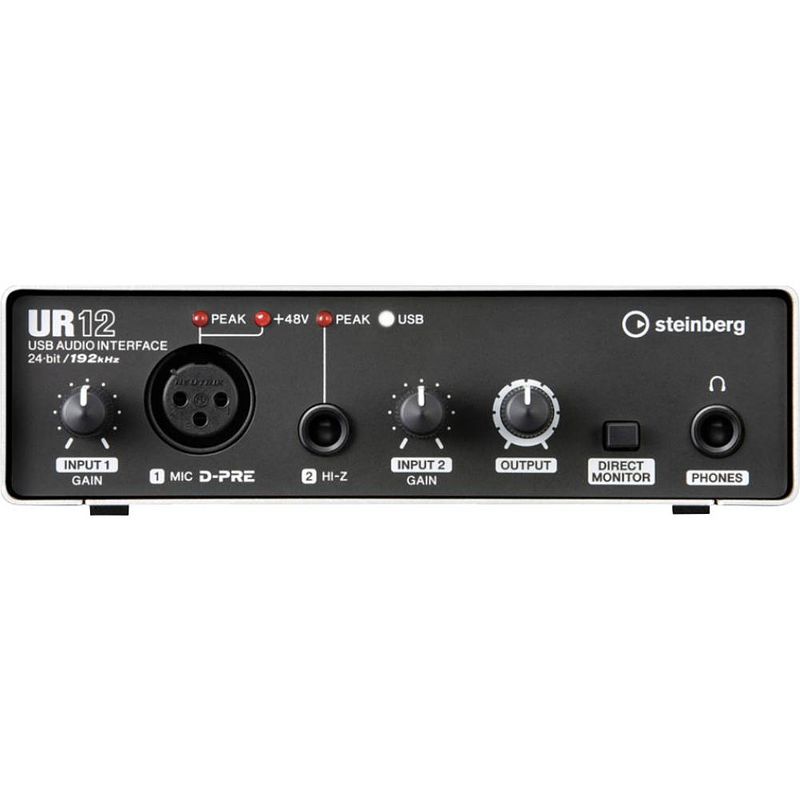 Foto van Audio interface steinberg ur12 incl. software